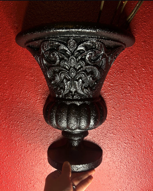 Large Ornate Wall Pocket