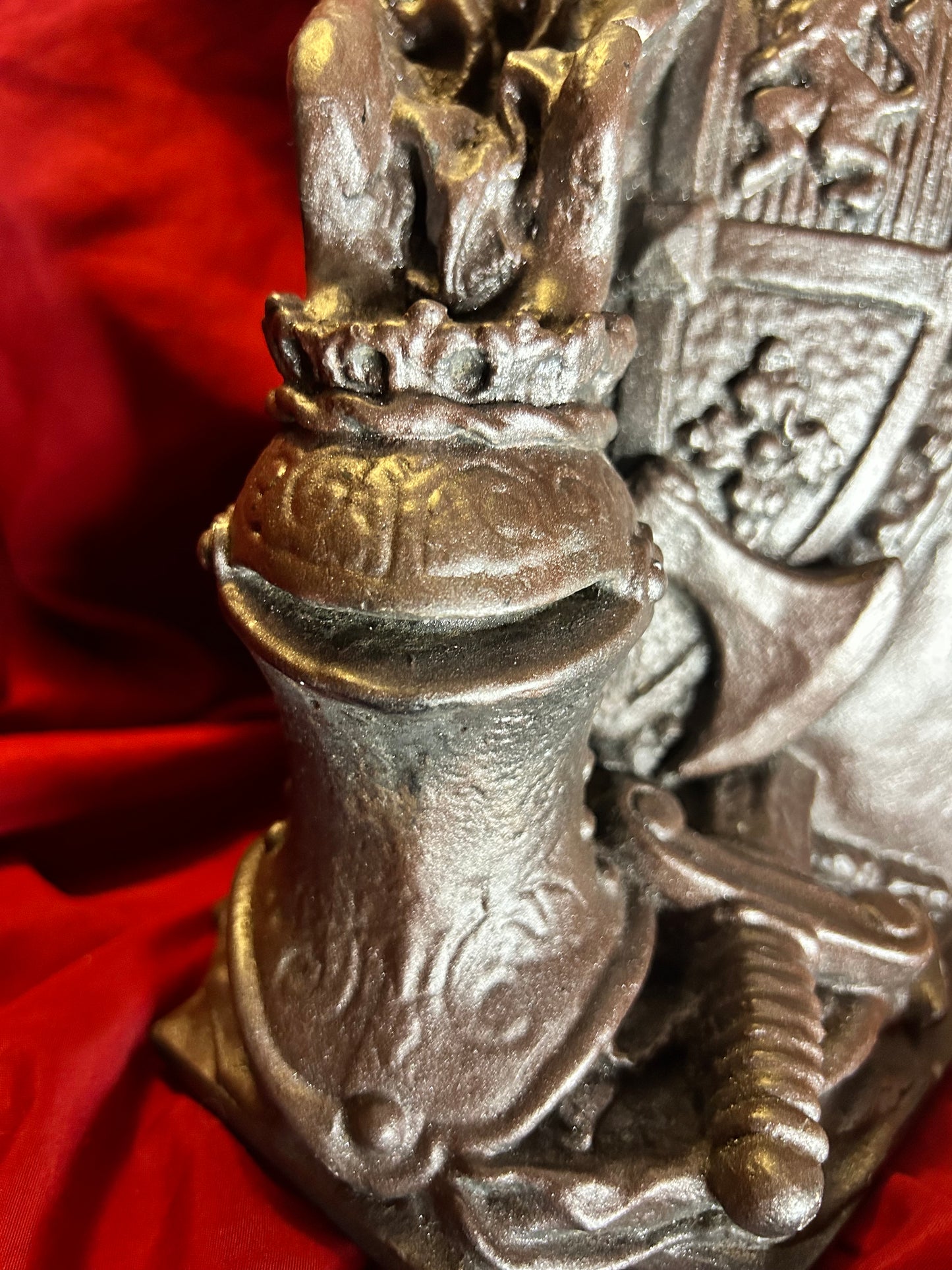 Large Knight Armor Paperweight/Bookend