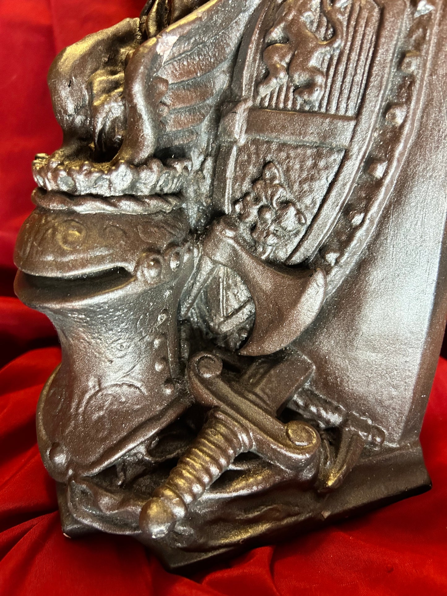 Large Knight Armor Paperweight/Bookend