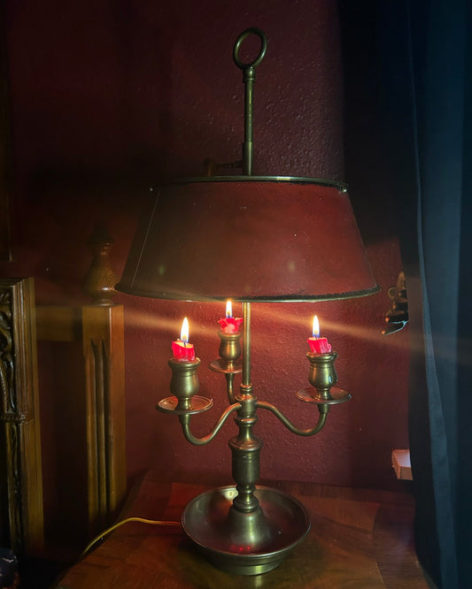 Vintage Bouillotte Lamp